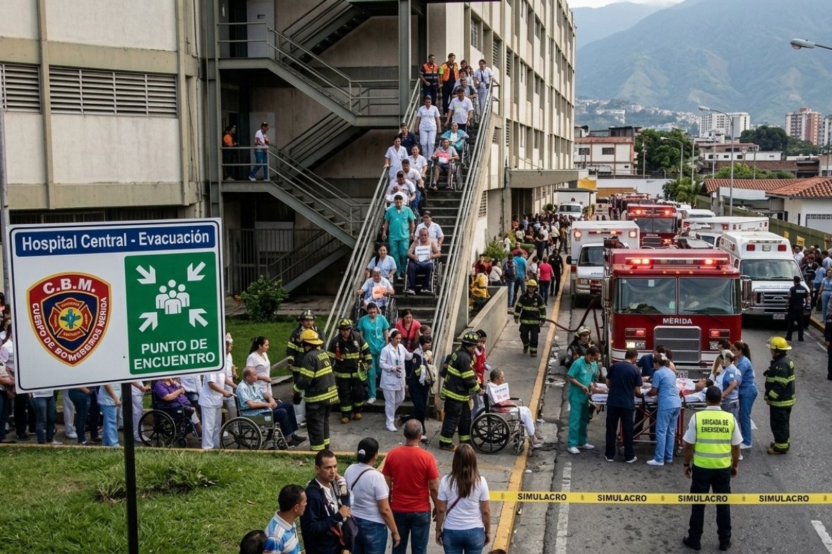 Simulacro de Evacuación en Hospitales